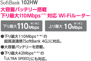 SoftBank 102HW