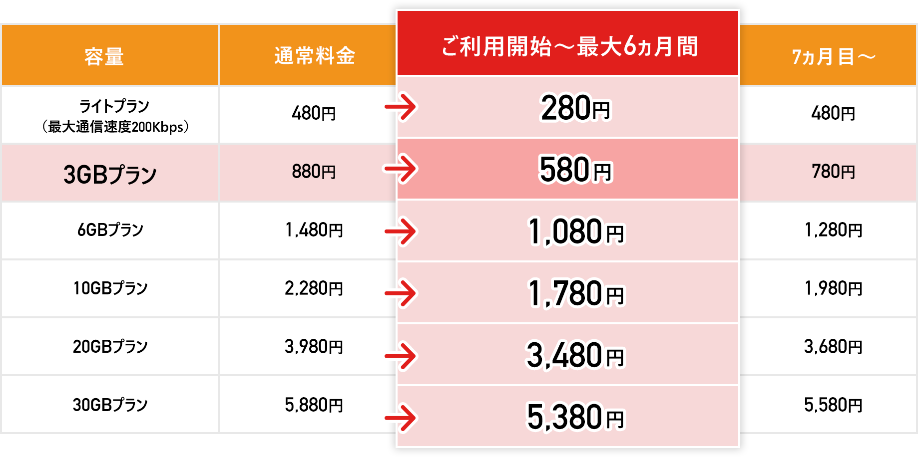 データ通信+音声通話/SMS
