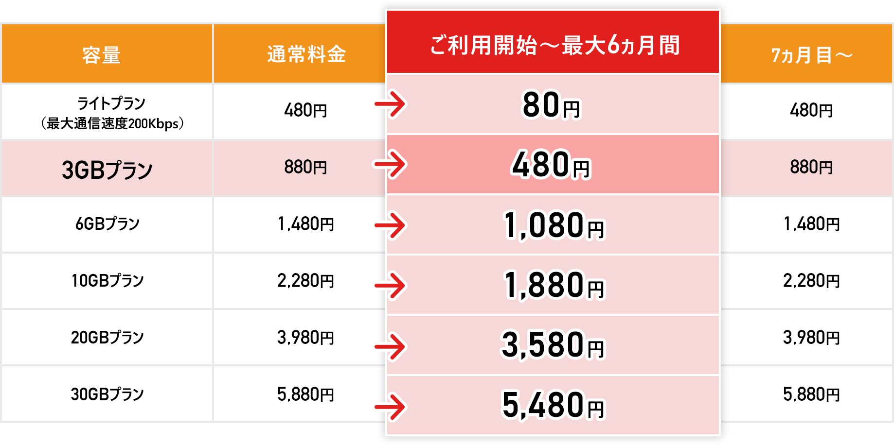 データ通信+音声通話/SMS