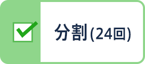 分割(24回)