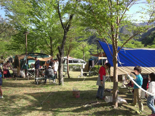 南アルプス井川オートキャンプ場