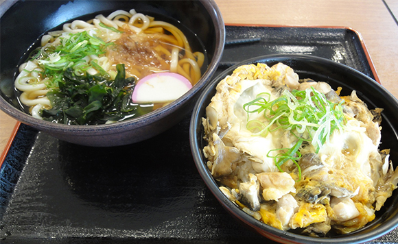 たっぷり舞茸の親子丼セット