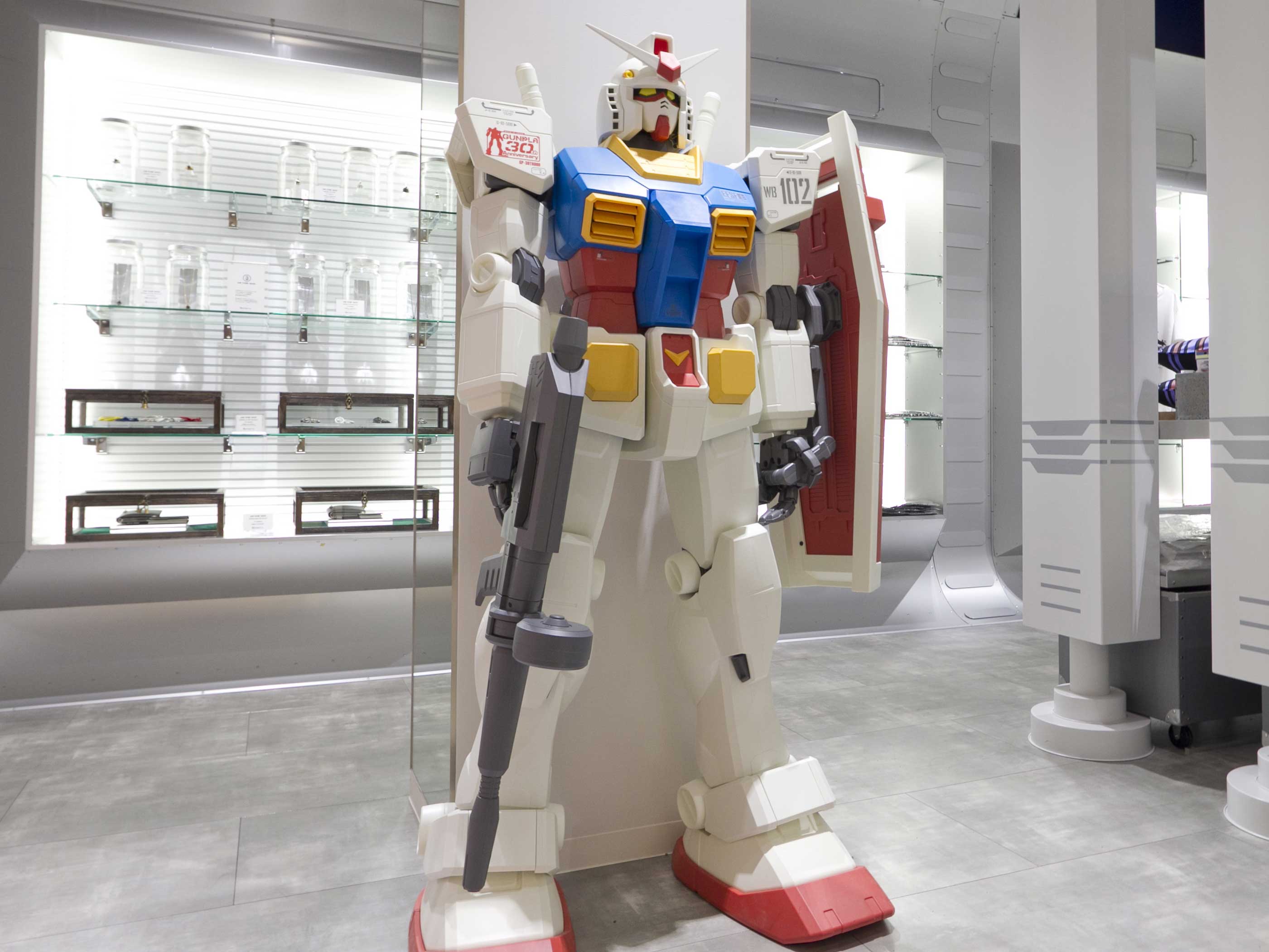 （株）バンダイが展開する新型店舗「STRICT-G」。