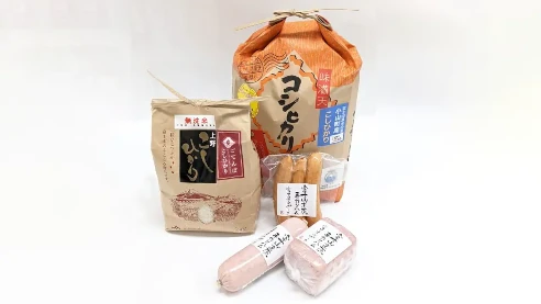 すばしり地域物産コーナー