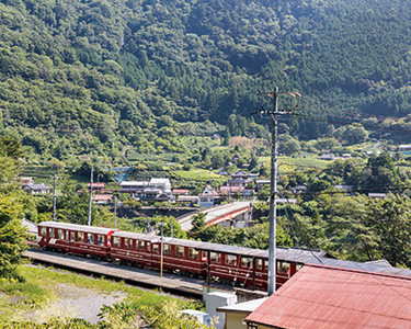 接岨峡温泉 森林露天風呂